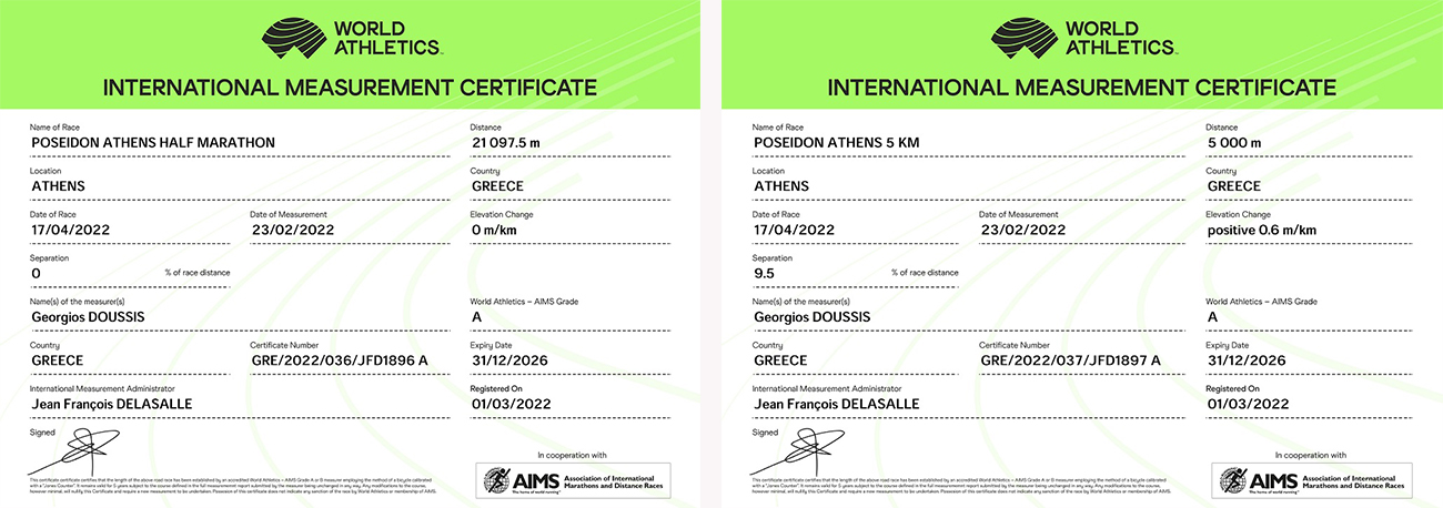 poseidon measurement certificate 21 5 km